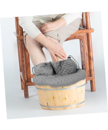 FOYTOKI Thermal Insulation Foot Bath Cover Foot Soaking Dual Basin Cover Foot Bath Bucket Cover Foot Bucket Protectors Sauna Foot Bath Accessory Foot Tub Cover Foot Soak Bucket Cover - Buy Online on GoSupps.com