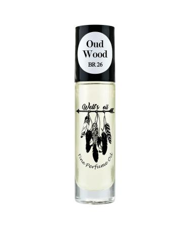 Well's Oil Roll-On Perfume Oil (Inspired by Oud Wood Notes) | Soft & Woody | Long-Lasting | Paraben-Free | 0.33 Fl Oz / 10 ml 26. Oud Wood