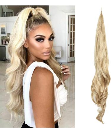 Ponytail Extensions Daily Use Synthetic Ponytail 32inch Long Flexible Wrap Around Pony Tail Hair PonytailExtensions for Women Fake Tail Hairpiece for Women(12L) 32inch 12L - Buy Online on GoSupps.com