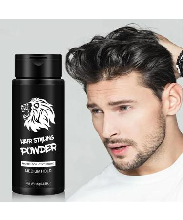 Men's Textured Powder Styling Powder Matte Hair Powder - Texturizing Hair Powder Long Lasting Hair Root Lifting Powder 15g for Hair - Buy Online on GoSupps.com