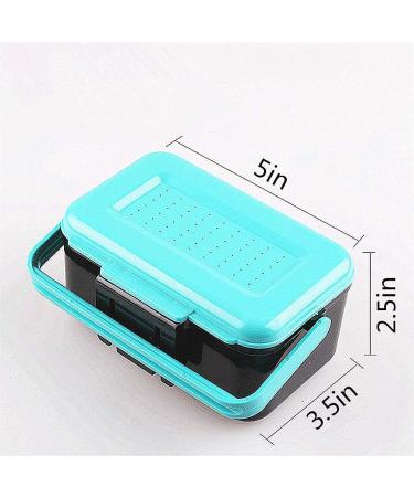 Toasis Fishing Live Bait Box Worm Storage Container Plastic Case with Tweezer Blue-2pcs - Convenient Fishing Bait Organizer - Buy Online on GoSupps.com