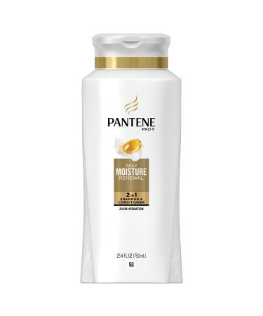 Pantene Daily Moisture Renewal 2 in 1 Shampoo & Conditioner 25.4 Fl Oz
