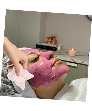 Buy Beavorty Rose Quartz Gua Sha Butterfly Board - Facial Massage Tool for Skin Care & Spa | Pink Crystal 8.5x7cm - Buy Online on GoSupps.com