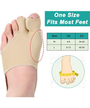 Buy Bale Toe Separator Protectors | Relief for Overlapping Toes & Hallux Valgus - Medium Size - Buy Online on GoSupps.com