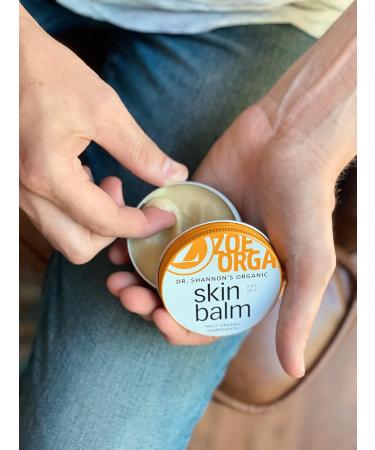 Dr. Shannon's Organic Skin Balm - 100% Organic 2 oz | Natural Healing for All Skin Types - International Shipping Available - Buy Online on GoSupps.com
