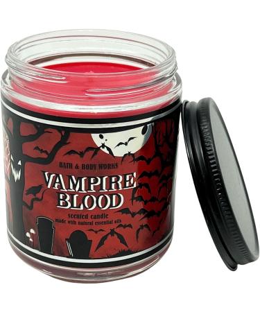 Bath & Body Works 1-Wick Candle - Vampire Blood Halloween Scent with Essential Oils - 7 oz - International Shipping - Buy Online on GoSupps.com