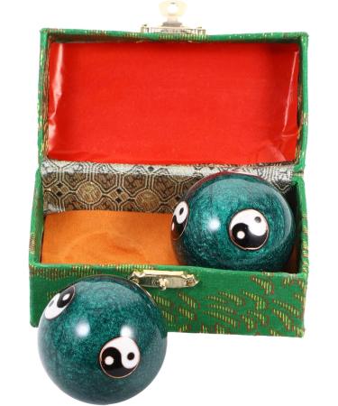 Solustre 10 Stk Acupressure Hand Massage Balls - Baoding Balls for Wellness & Fitness - Buy Online on GoSupps.com