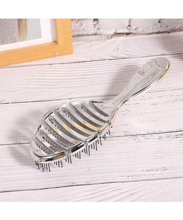 Portable Easy Operation Headcomb for Hairdressing - Silver/Gold - Buy Online on GoSupps.com