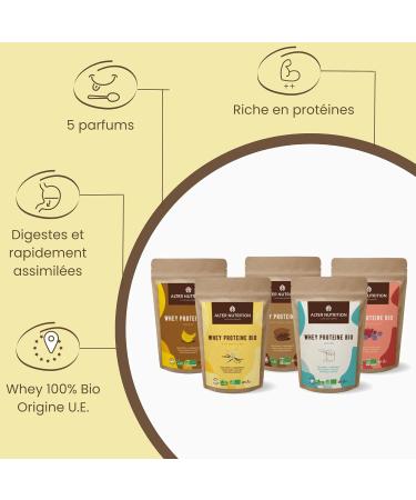 Alter Nutrition Organic Whey Protein Powder (500g Banana) - Buy Online on GoSupps.com