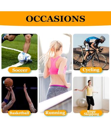 Copper Infused Calf Compression Sleeves 15-22 mmHg for Pain Relief - Running, Basketball, Travel - Large (Black, 1 Pair) - Buy Online on GoSupps.com