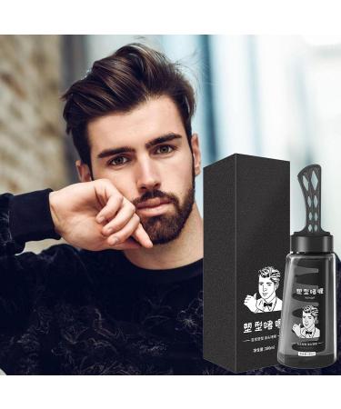 5 Men Hair Styling Gel with Comb - Mens Hair Styling Gel Tool Lightweight Hair Styling Gel Professional Strong Hold Power Retro Hair Oil for Hair Styling 5 Pcs Comb Styling Gel 280ml - Buy Online on GoSupps.com