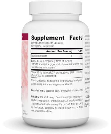 Buy Source Naturals Meno-7 for Menopause Relief | 120 Vegetarian Capsules | Multi-Symptom Support - Buy Online on GoSupps.com