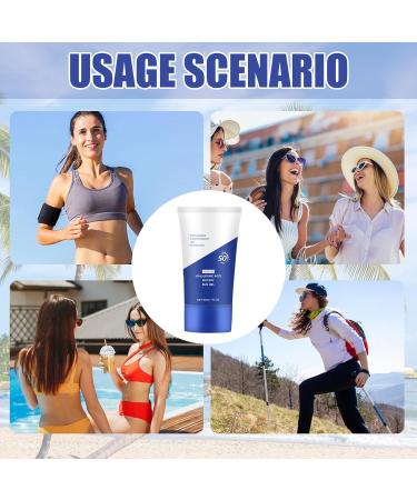 Katslyn Hyaluronic Acid Watery Sun Gel Korean Sunscreen Spf50+ Pa++++ Effectively Protect Against Harmful Uv Rays Hyaluronic Acid Sunscreen Natural Moisturizing Sunscreen Physical Sunscreen 50ml - Buy Online on GoSupps.com