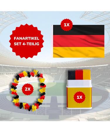 Shop Germany EM 2024 Fan Articles: Classic Set Flags Chains & Deco Gear for World Cup Celebrations - Buy Online on GoSupps.com