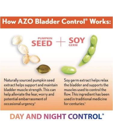 AZO Bladder Control with Go-Less - 72 Capsules | Reduce Occasional Urgency & Leakage - Buy Online on GoSupps.com