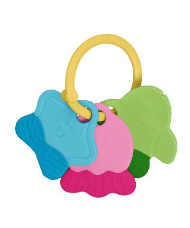green sprouts Teething Keys | Encourages whole learning | Durable material made from safer plastic, Easy to hold & shake, Playful rattle sound