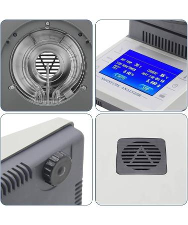 MOXAC 50GX0.001G Halogen Heating Laboratory Analyzer - Fast Moisture Test 0.02% Readability LCD Touchscreen USB & RS232 Connections - Buy Online on GoSupps.com