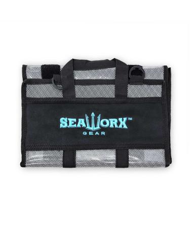 Seaworx Small Lure Bag, 6 Pocket, 31" x 12" Tackle Box - Heavy Duty Fishing Bag