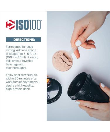 Dymatize ISO 100 Chocolate Caramel 900g - Whey Protein Hydrolysate + Isolate Powder - Buy Online on GoSupps.com