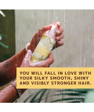 Orienta Natural Hair Shampoo - Jasmine & Indian Almond | Vegan Sulfate & Paraben-Free | Anti-Hair Loss & Scalp Itching | Moisture & Volume | 210ml - Buy Online on GoSupps.com