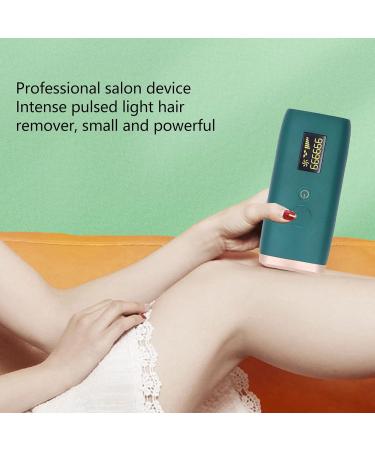 Pain-Free Hair Remover Device with Green LCD 5 Modes Ergonomic Handle - Safe Home Use (EU 100 240V) - Buy Online on GoSupps.com
