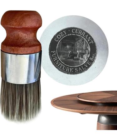 Leather Conditioner For couch Furniture Salve Sofa Cleaner and Cleaning Brush Leather Repair Kit Wood Furniture Polish Wax 1 cream + 1 brush - Buy Online on GoSupps.com