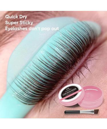 PERMANIA Lash Lift Glue Adhesive - Strong Viscosity and Water Solubility - 2023 New Eyelash Lifting Balm 0.71oz/20g - Rose Color - Ideal for Eyelash Perm Kit - Buy Online on GoSupps.com