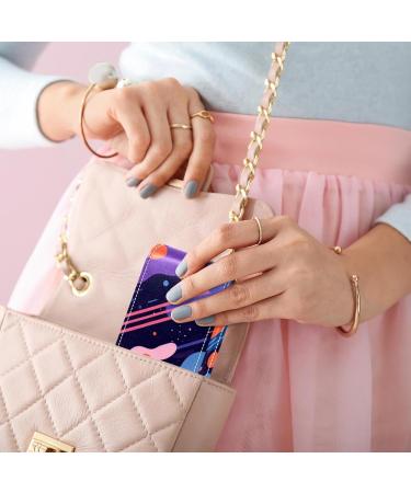 Travel Lipstick Organizer Case | Portable Makeup Bag with Mirror | Colorful Abstract Design - Z709a0zpud - Buy Online on GoSupps.com