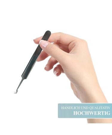 ZADAWERK Blackhead Remover Tool - Silver Comedone Lifter & Pimple Removal Tweezers for Clear Skin - Fight Skin Impurities - Buy Online on GoSupps.com