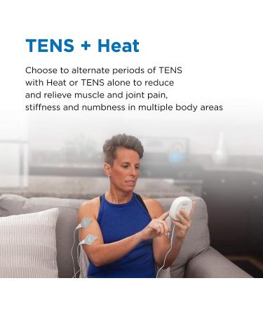 OMRON Total Power + Heat TENS Unit Muscle Stimulator for Drug-Free Pain Relief - PM800 - Buy Online on GoSupps.com