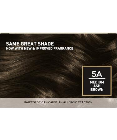 L'Oreal Paris Superior Preference Medium Ash Brown Hair Color 5A - Pack of 2 | Fade-Defying + Shine Hair Dye - Buy Online on GoSupps.com
