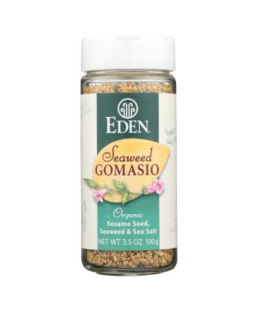 Eden Foods Organic Gomasio - Sesame Salt - Seaweed - 3.5 oz - Case of 3