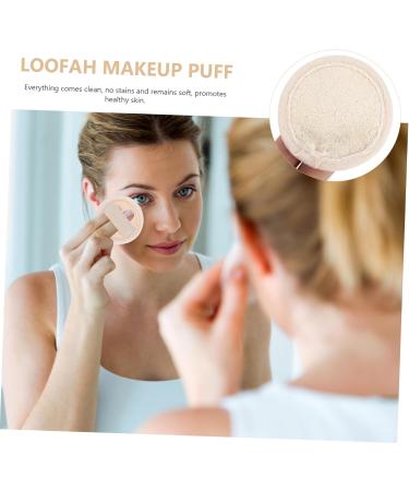 FRCOLOR 3 Sets Loofah Face Wash Powder Puffs Facial Cleaning Pad Sponges Makeup Remover Pads Round Loofah Pads Eye Makeup Remover Puff Facial Wash Pads Facial Puff Make up Face Pad Miss - Buy Online on GoSupps.com