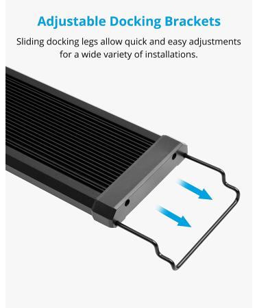 NICREW Saltwater Aquarium Marine LED Light for Coral Reef Tanks, 30-36in, 2-Channel Timer Included - Buy Online on GoSupps.com