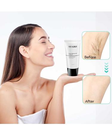 Sensitive Skin Hair Removal Cream - Painless Depilatory Cream for Bikini Legs & Arms - 5FL OZ for Men & Women - Buy Online on GoSupps.com