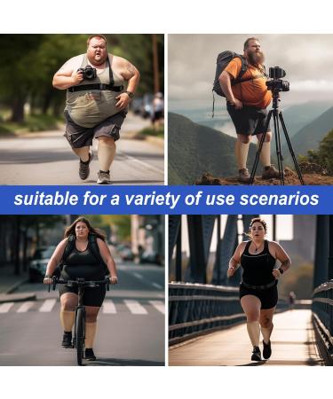 Plus Size Compression Sock For Men and Women: Graduated Compression Stockings for Support Flight Travel Running Pregnancy Sports Edema Nurses Athletic 20-30 mmHg 1Pairs Beige XXL - Buy Online on GoSupps.com