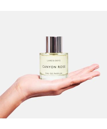 Lake & Skye Canyon Rose Eau de Parfum Spray - Vegan Cruelty Free & Synthetic Free 1.7 fl oz (50 ml) - Warm Floral and Vanilla 1.7 Fl Oz (Pack of 1) - Buy Online on GoSupps.com