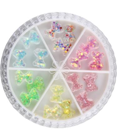 HIOPOIUYT Nail Art 3D Nail Tie Design Nail Art Slices Nail Studs For Nail Art 3d Nail Art 3d Nail Art Bows - Buy Online on GoSupps.com