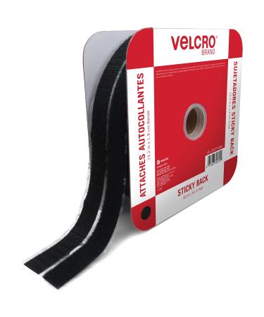 VELCRO Brand Thin Clear Tape | 15 Ft x ¾” | Cut Strips to Length | Home  Office or Crafts Fastening Solution | Large Roll, 91325