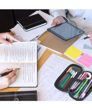 ARTEZA Pencil Case  Black Pencil Pouch with Zipper Closure  School Supplies for Students and Teachers - Buy Online on GoSupps.com