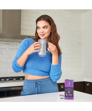 Liquid I.V. Sleep Multiplier with Melatonin, L-Theanine, Valerian Root - Blueberry Lavender | 10 Sticks (Pack of 10) - Buy Online on GoSupps.com