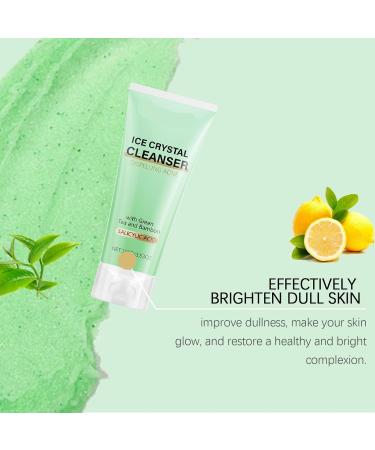 Acne-Fighting Facial Cleanser - Gentle Deep Pore Cleansing Hydrating & Non-Tightening Removes Dirt & Oil For Clear Glowing Skin(2PCS) - Buy Online on GoSupps.com