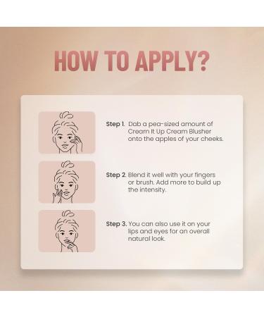 S w iss B e auty Cream It Up Blusher | Highly Pigmented | Long-lasting | Buildable & Blendable | All Skin Types | Shade- Cheek-O-Pink 10ml - Buy Online on GoSupps.com