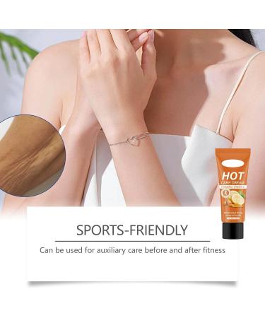 Cr me anti-transpiration chaude au curcuma-Lotion de massage hydratante longue dur e avant et apr s l'entra nement pour les cuisses les jambes l'abdomen et les bras pour tous les types de peau 1 76 oz - Buy Online on GoSupps.com
