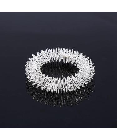 Silver Massage Finger Ring for Men | Relief for Joint Fatigue & Wrist Pain | Ideal for Computer Users & Seniors - Buy Online on GoSupps.com