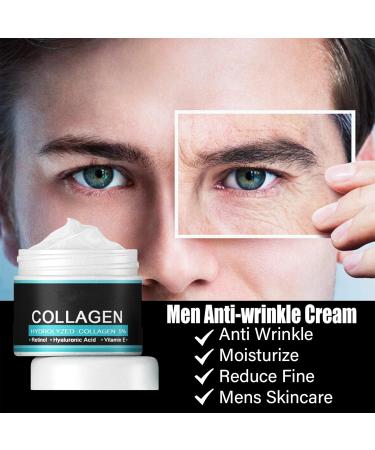 Mens Anti Aging Face Cream Face Cream Moisturiser For Men Skin Tightening Cream Body Anti Wrinkle Face Cream To Reduce Fine Lines Face Moisturiser Mens Skincare. (01) - Buy Online on GoSupps.com