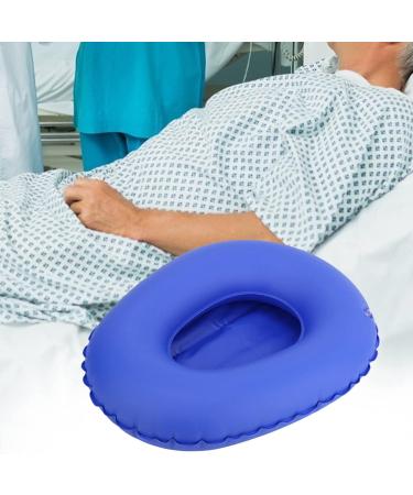 Portable Air Bedpan Inflatable Bed Pan Anti Bedsore Toilet Urinal for Elderly Bedridden Bedpan Seat Urinal for Bedbound Men and Women Inflatable Stool Toilet - Buy Online on GoSupps.com