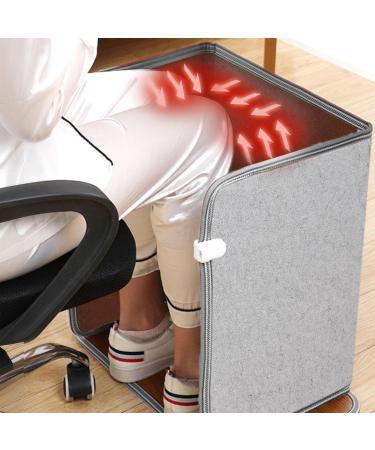 Optimized Surface Heating Triple Foldable Room Heater - Eco-Friendly Electric Foot Warmer with 45 Angle Auto Shutoff & Overheat Protection | Virtcooy for Home Office & Bedroom - Buy Online on GoSupps.com