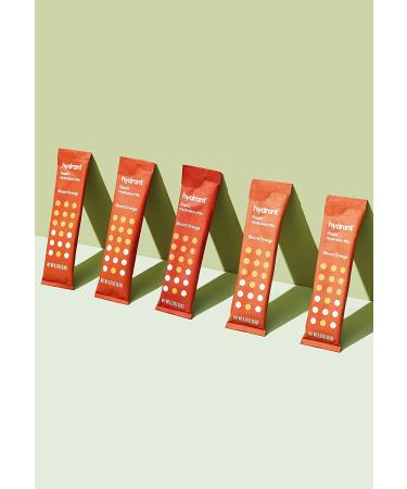 Hydrant Rapid Hydration Drink Mix - Blood Orange - 12 Pack (0.27 oz Each) | Electrolyte Supplement - Buy Online on GoSupps.com