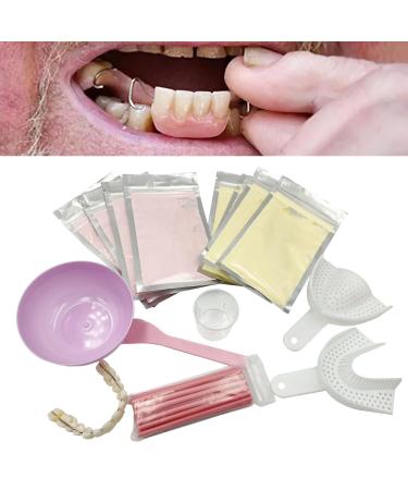 Fake Teeth-DIY Dentures-Customizable Denture Solution for Fixing the Missing and Broken Tooth Create Your Perfect Smile at Home